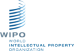 WIPO logo with blue text saying World Intellectual Property Organization
